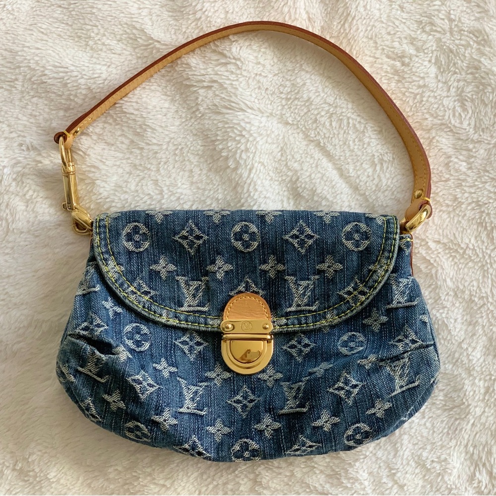 Louis Vuitton Mini Denim Pleaty